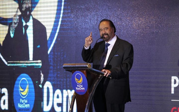 Ketum Partai NasDem Surya Paloh. Foto: MI/Ramdani.